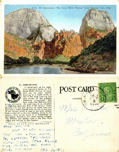 El Gobernador, Zion National Park
