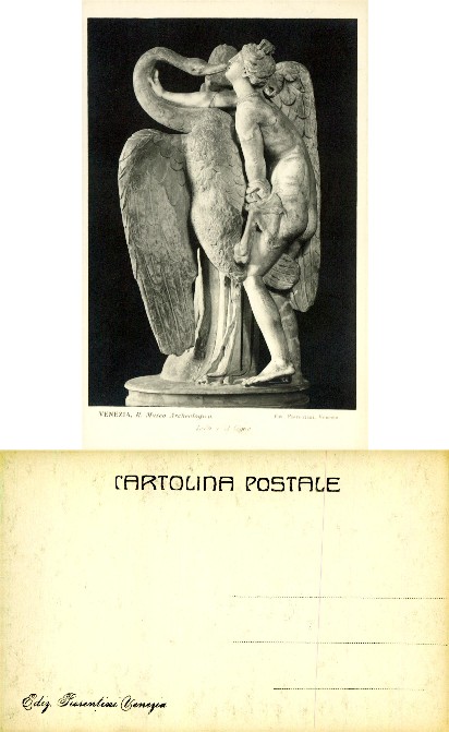 Leda and the Swan Sculpture