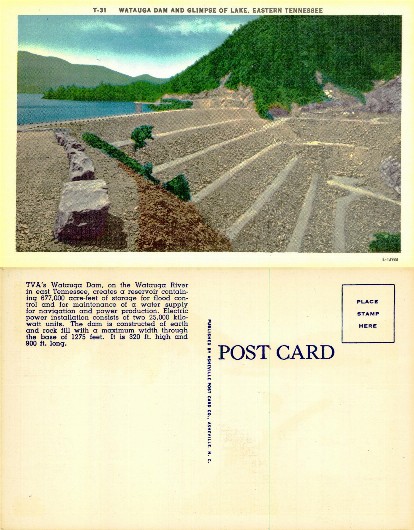 Watauga Dam and Reservoir