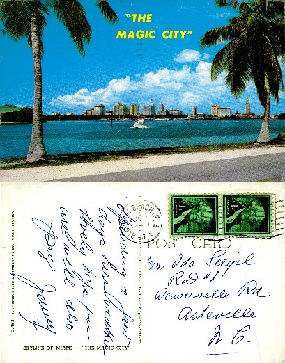 Miami Skyline and Waterfront
