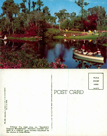 Cypress Gardens Lake Eloise Scene