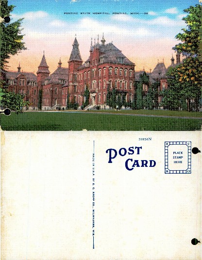 Pontiac State Hospital Building