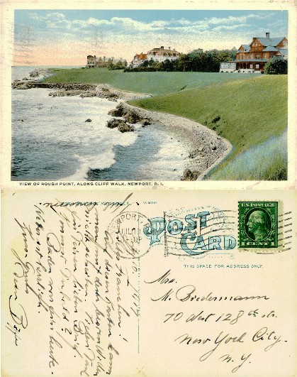 Rough Point along Cliff Walk