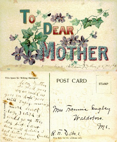Floral Greeting to Mother
