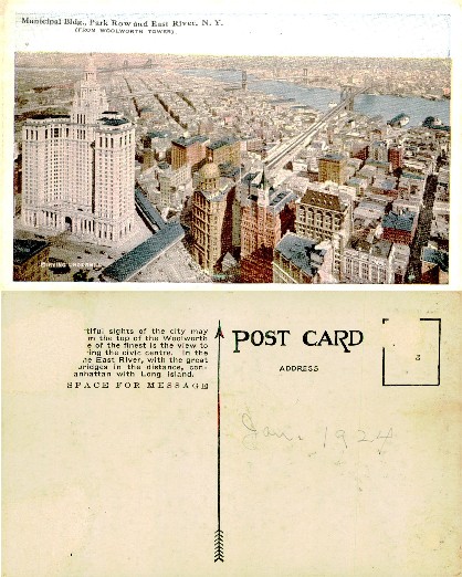 Municipal Building & East River