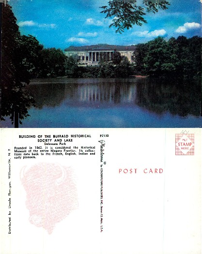 Historical Society Building and Lake