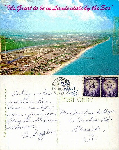Aerial View of Coastal Town