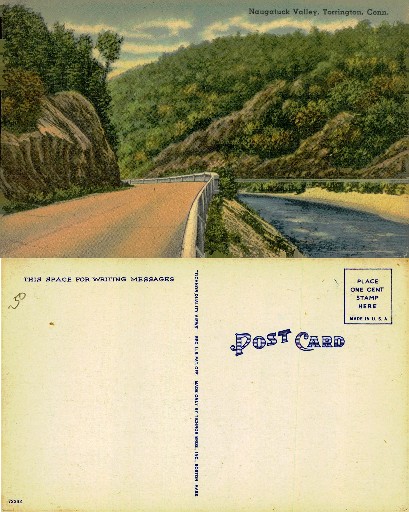 Road through Naugatuck Valley