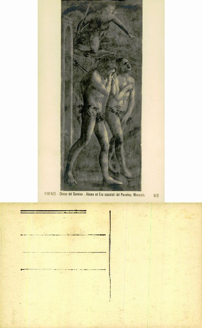 Expulsion of Adam and Eve by Masaccio