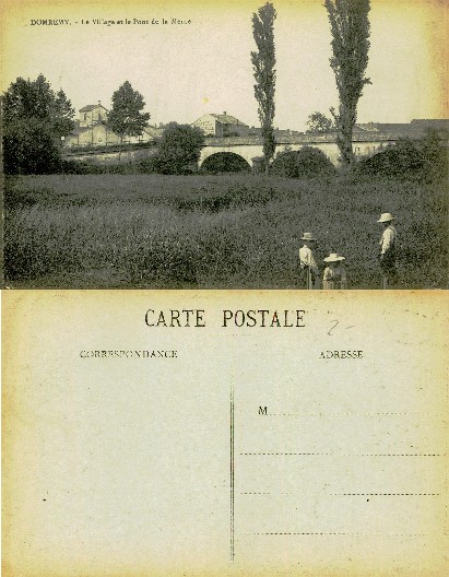 Village and Meuse River Bridge
