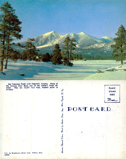 Snowy San Francisco Peaks