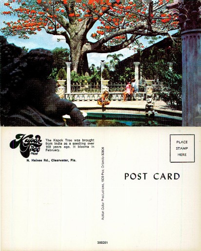 Kapok Tree Inn Gardens and Fountain