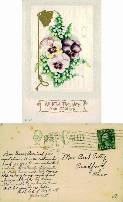 Pansies, Bells, and Sentiment