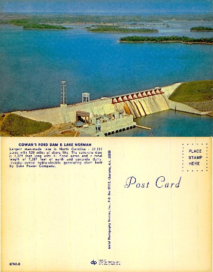 Cowan's Ford Dam and Lake Norman