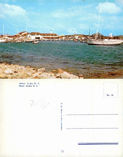 Waterfront Scene with Boats & Buildings