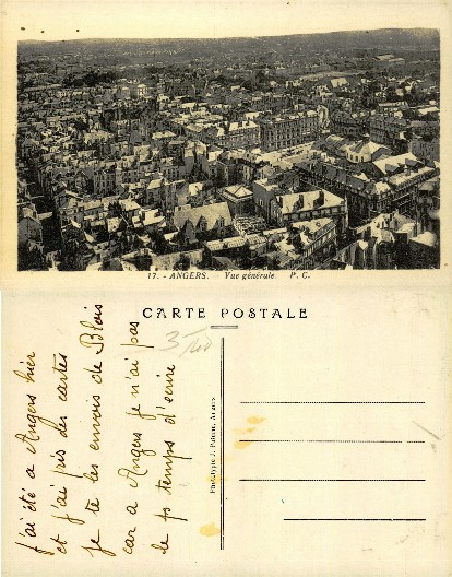Angers City Panoramic View