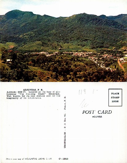 Adjuntas Town and Mountain View
