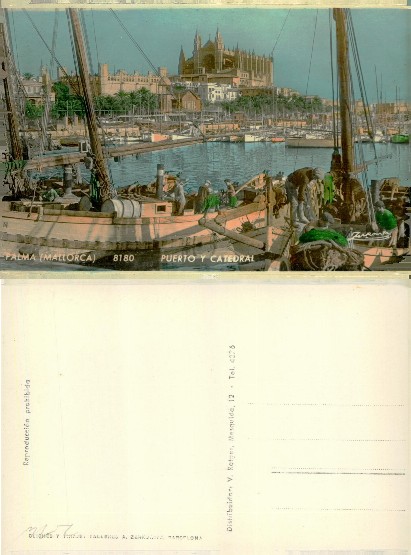 Palma Port and Cathedral