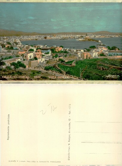 Palma, Mallorca City & Harbor View