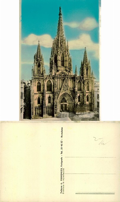 Barcelona Cathedral Facade