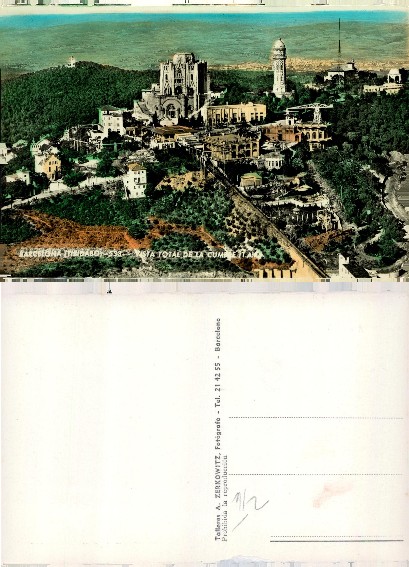 Tibidabo Summit with Temple & Tower