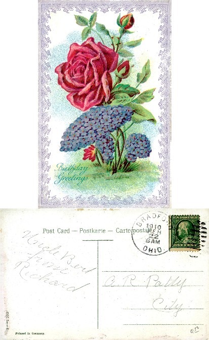 Floral Birthday Greeting