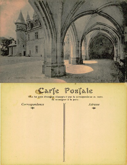 Château d'Amboise arches & tower