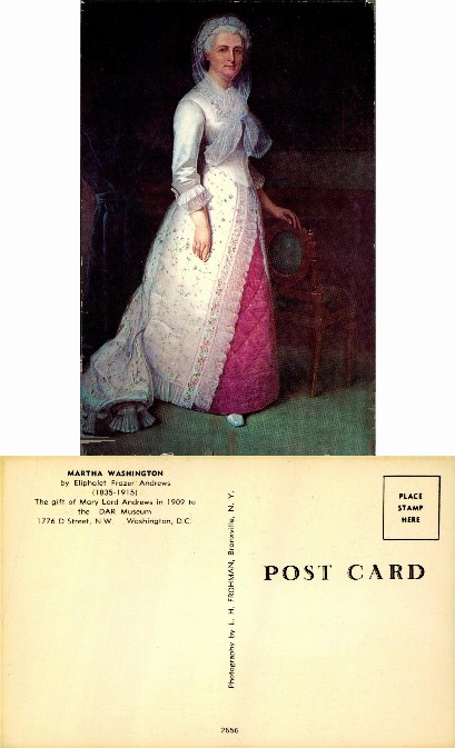 Portrait of Martha Washington