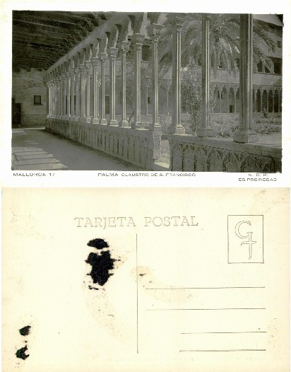 Cloister Walkway and Courtyard