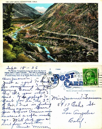 Georgetown Loop Railroad Mountains