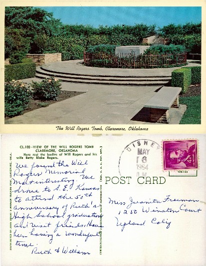 Will Rogers Tomb