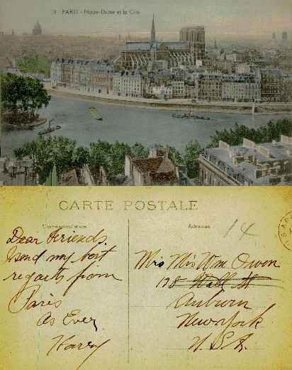 Notre-Dame and Paris Cityscape