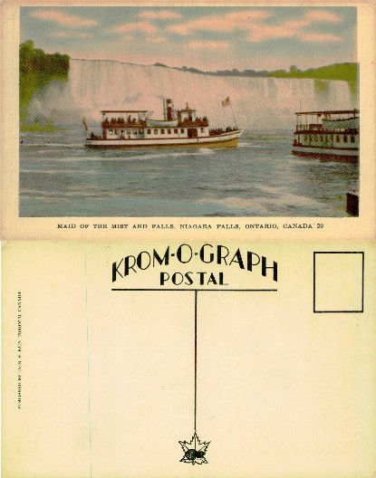 Maid of the Mist Boat at Niagara Falls