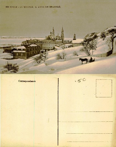Winter Scene, Sainte-Anne-de-Beaupré