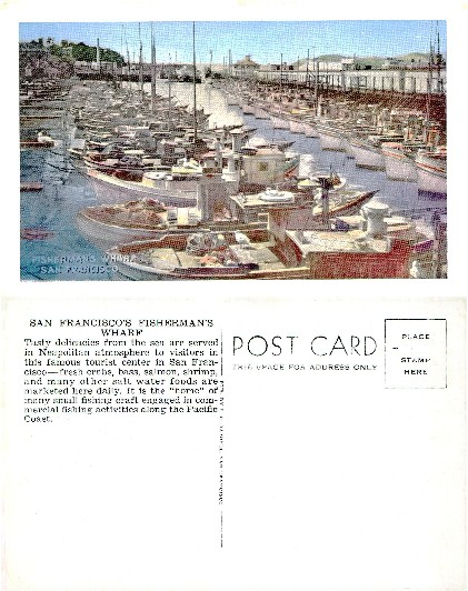 Fishing Boats at Fisherman's Wharf