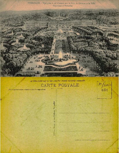 Panorama of Versailles Palace & Park