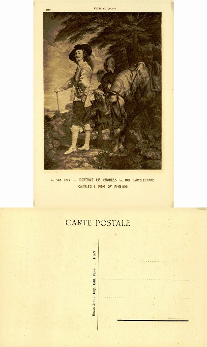 Portrait of King Charles I with Horse