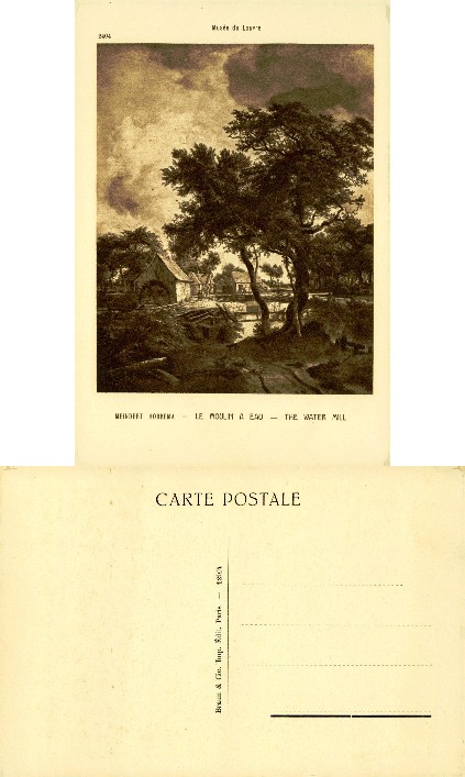 Water Mill by Meindert Hobbema