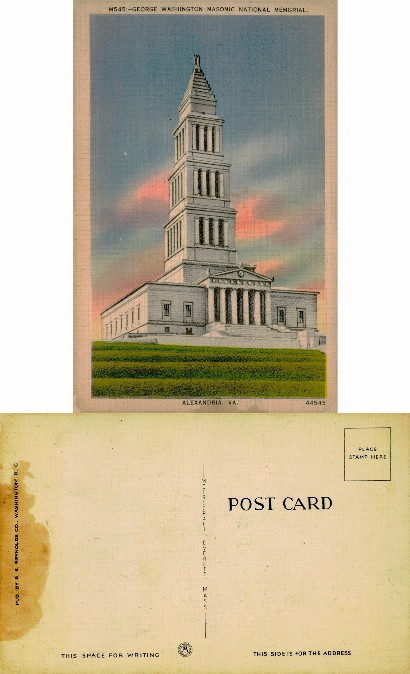 George Washington Masonic Natl Memorial