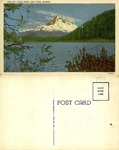 Mt. Hood Reflected in Lost Lake