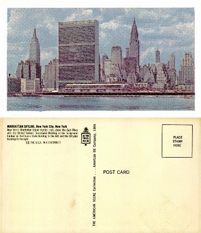 Manhattan Skyline from East River