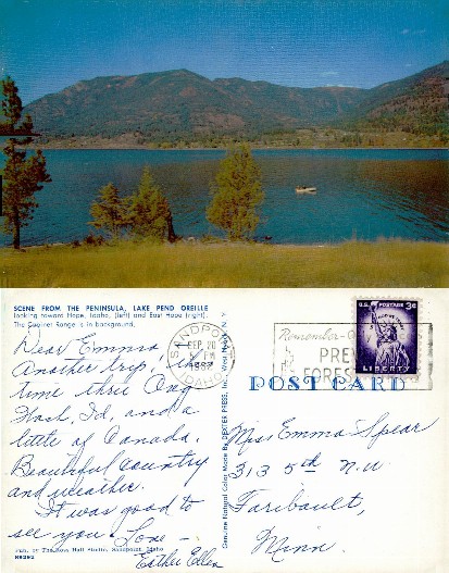 Lake Pend Oreille Scenic View