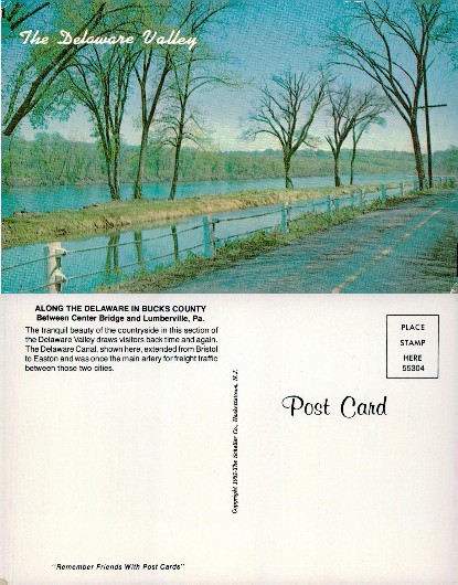 Delaware Canal and Valley View