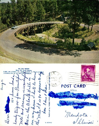 Pig Tail Bridge in Black Hills