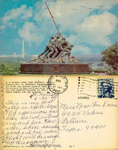 Marine Corps Memorial & Washington Monument