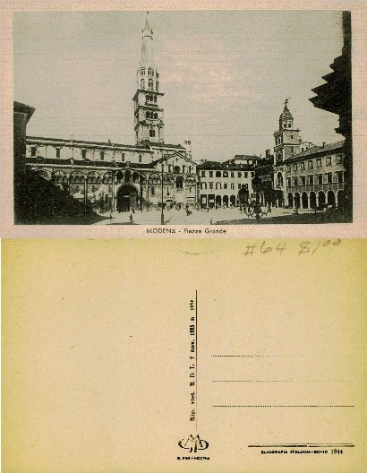 Piazza Grande with Ghirlandina Tower