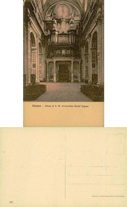 Church Interior with Grand Organ