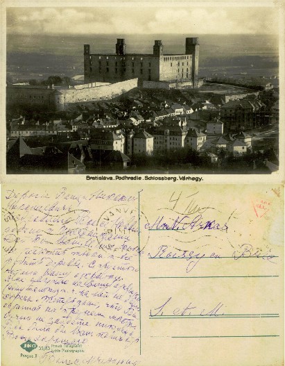 Bratislava Castle and Podhradie Town