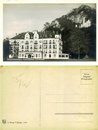Hotel and Neuschwanstein Castle