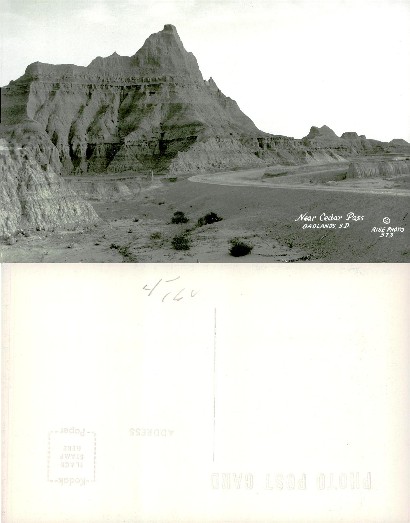 Badlands Landscape and Road